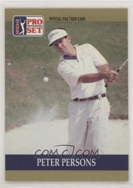 1990 PGA Tour Pro Set - [Base] #18 - Peter Persons