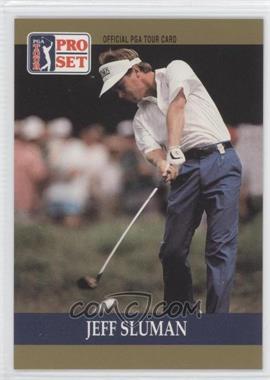 1990 PGA Tour Pro Set - [Base] #45 - Jeff Sluman