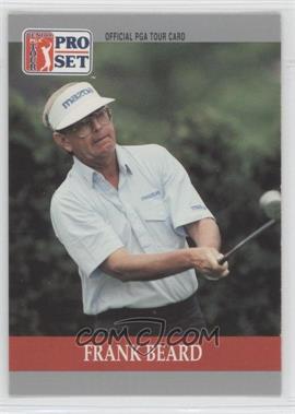 1990 PGA Tour Pro Set - [Base] #77 - Frank Beard