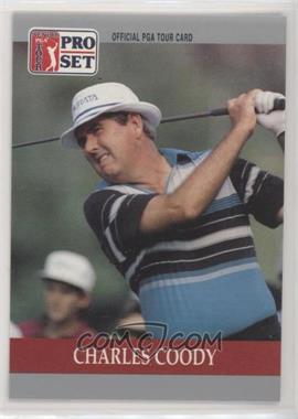 1990 PGA Tour Pro Set - [Base] #83 - Charles Coody