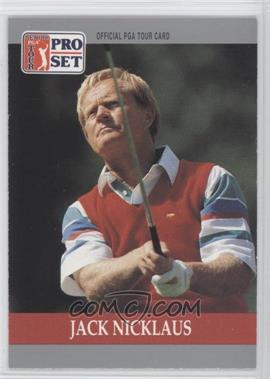 1990 PGA Tour Pro Set - [Base] #93 - Jack Nicklaus