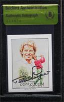 Bernhard Langer [BAS Beckett Auth Sticker]