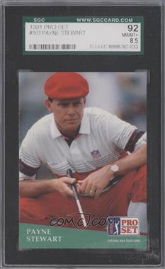 1991 Pro Set - [Base] #103 - Payne Stewart [SGC 92 NM/MT+ 8.5]