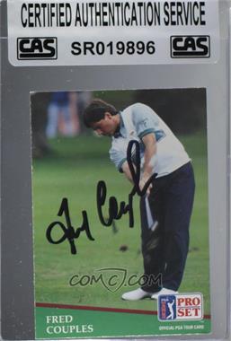 1991 Pro Set - [Base] #130 - Fred Couples [CAS Certified Sealed]