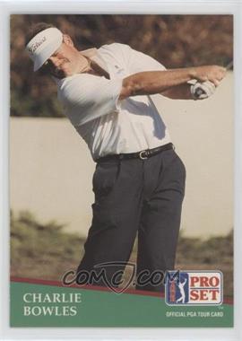 1991 Pro Set - [Base] #177 - Charles Bowles (Charlie Bowles)