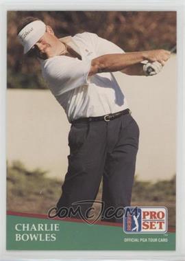 1991 Pro Set - [Base] #177 - Charles Bowles (Charlie Bowles)