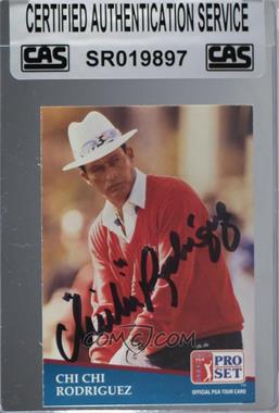 1991 Pro Set - [Base] #193 - Chi Chi Rodriguez [CAS Certified Sealed]