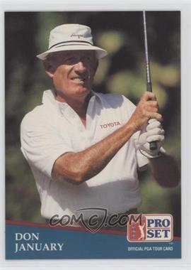 1991 Pro Set - [Base] #204 - Don January