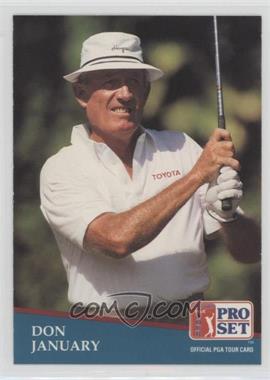 1991 Pro Set - [Base] #204 - Don January