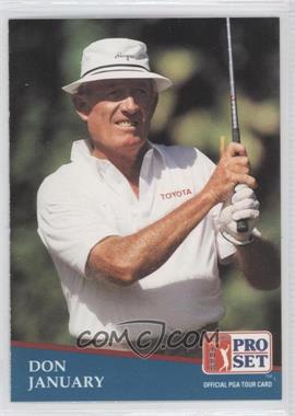 1991 Pro Set - [Base] #204 - Don January