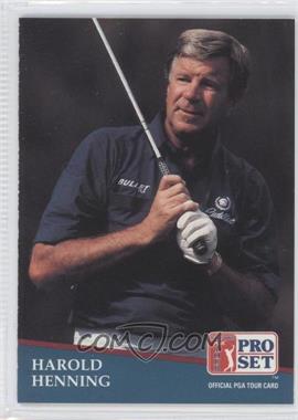 1991 Pro Set - [Base] #219 - Harold Henning