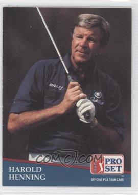 1991 Pro Set - [Base] #219 - Harold Henning