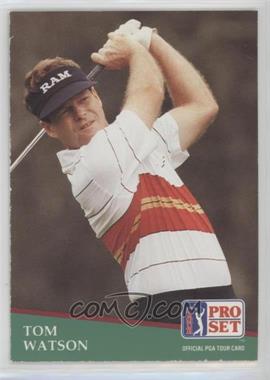 1991 Pro Set - [Base] #41 - Tom Watson