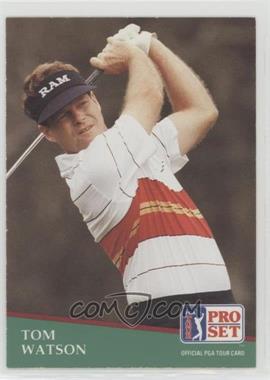 1991 Pro Set - [Base] #41 - Tom Watson