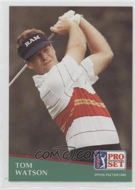 1991 Pro Set - [Base] #41 - Tom Watson