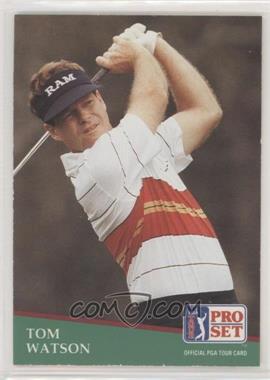 1991 Pro Set - [Base] #41 - Tom Watson