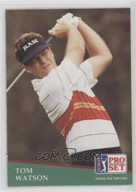 1991 Pro Set - [Base] #41 - Tom Watson