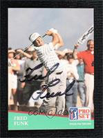 Fred Funk [JSA Certified COA Sticker]