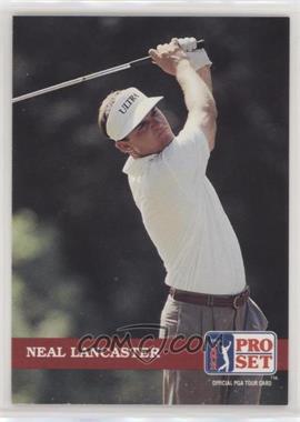 1992 Pro Set Golf - [Base] #123 - Neal Lancaster