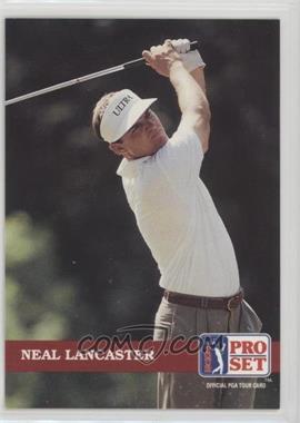 1992 Pro Set Golf - [Base] #123 - Neal Lancaster