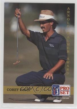 1992 Pro Set Golf - [Base] #185 - Corey Pavin