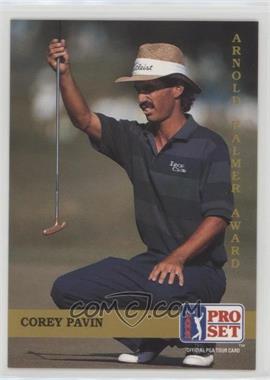 1992 Pro Set Golf - [Base] #185 - Corey Pavin