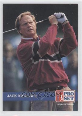 1992 Pro Set Golf - [Base] #201 - Jack Nicklaus