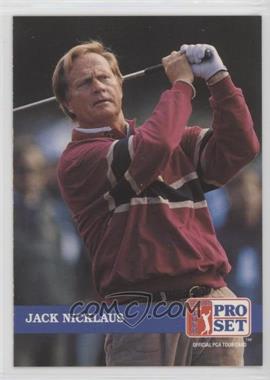 1992 Pro Set Golf - [Base] #201 - Jack Nicklaus