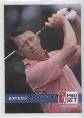 1992 Pro Set Golf - [Base] #232 - Don Bies