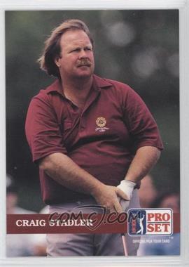 1992 Pro Set Golf - [Base] #63 - Craig Stadler