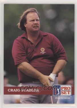 1992 Pro Set Golf - [Base] #63 - Craig Stadler