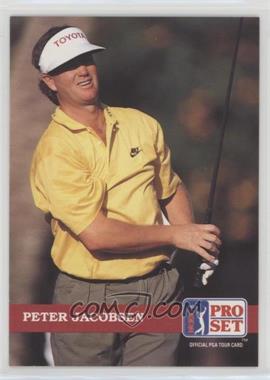 1992 Pro Set Golf - [Base] #74 - Peter Jacobsen