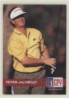 1992 Pro Set Golf - [Base] #74 - Peter Jacobsen