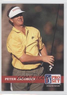 1992 Pro Set Golf - [Base] #74 - Peter Jacobsen