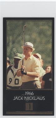 1993-98 Grand Slam Ventures Champions of Golf: The Masters Collection - [Base] - Gold #1966 - Jack Nicklaus