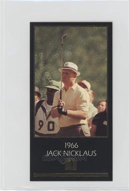 1993-98 Grand Slam Ventures Champions of Golf: The Masters Collection - [Base] - Gold #1966 - Jack Nicklaus