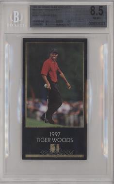 1993-98 Grand Slam Ventures Champions of Golf: The Masters Collection - [Base] - Gold #1997 - Tiger Woods [BGS 8.5 NM‑MT+]