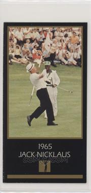 1993-98 Grand Slam Ventures Champions of Golf: The Masters Collection - [Base] #1965 - Jack Nicklaus [EX to NM]