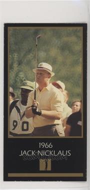 1993-98 Grand Slam Ventures Champions of Golf: The Masters Collection - [Base] #1966 - Jack Nicklaus [EX to NM]