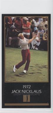 1993-98 Grand Slam Ventures Champions of Golf: The Masters Collection - [Base] #1972 - Jack Nicklaus