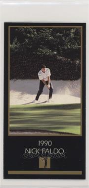 1993-98 Grand Slam Ventures Champions of Golf: The Masters Collection - [Base] #1990 - Nick Faldo