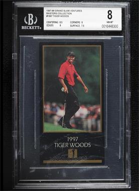 1993-98 Grand Slam Ventures Champions of Golf: The Masters Collection - [Base] #1997 - Tiger Woods [BGS 8 NM‑MT]