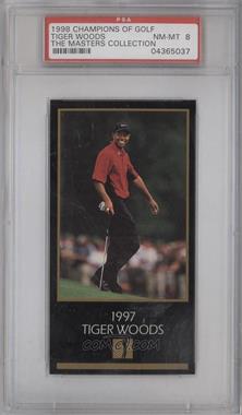 1993-98 Grand Slam Ventures Champions of Golf: The Masters Collection - [Base] #1997 - Tiger Woods [PSA 8 NM‑MT]