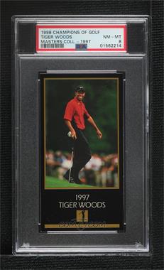 1993-98 Grand Slam Ventures Champions of Golf: The Masters Collection - [Base] #1997 - Tiger Woods [PSA 8 NM‑MT]