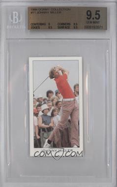 1994 The Dormy Collection - [Base] #11 - Johnny Miller [BGS 9.5 GEM MINT]