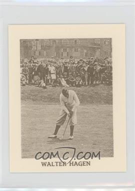 1996 H.P. 1929 Globe Insurance Famous Golfers Reprint - [Base] #11 - Walter Hagen