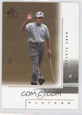 2001 SP Authentic - [Base] - Gold #113 - Gary Player /500