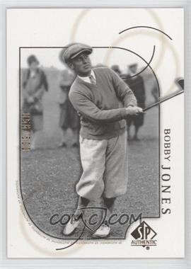 2001 SP Authentic - [Base] - Gold #26 - Bobby Jones /500