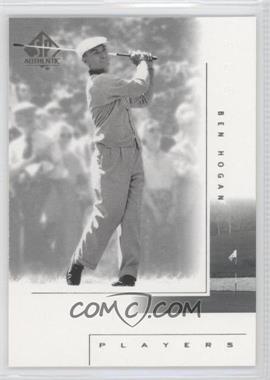 2001 SP Authentic - [Base] #109 - Ben Hogan