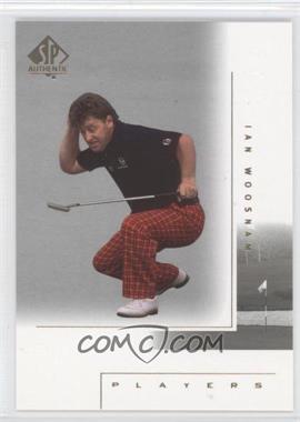 2001 SP Authentic - [Base] #116 - Ian Woosnam